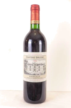 photo 1989 Margaux Château Dauzac Grand Cru Classé b1 Rouge Bordeaux