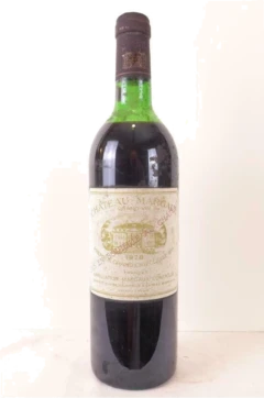 photo 1978 Margaux Château Margaux Grand Cru Classé Rouge Bordeaux