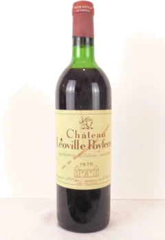 photo 1975 Saint-Julien Château Léoville-Poyferré Grand Cru Classé Capsule Tâchée) Rouge Bordeaux