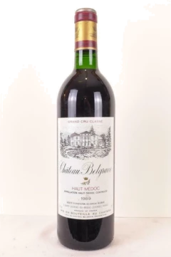 photo 1989 Haut-Médoc Château Belgrave Grand Cru Classé Rouge Bordeaux