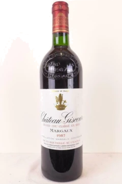 photo 1987 Margaux Château Giscours Grand Cru Classé Rouge Bordeaux