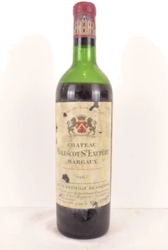 photo 1967 Margaux Château Malescot Saint-Exupéry Grand Cru Classé Rouge Bordeaux