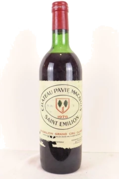 photo 1976 Saint-Émilion Château Pavie Macquin Grand Cru Classé b2 Rouge Bordeaux