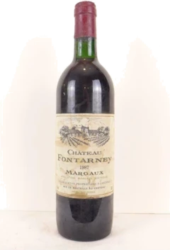 photo 1987 Margaux Château Fontarney Rouge Bordeaux