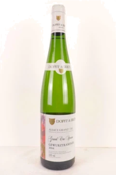 photo 2004 Gewurztraminer Dopff et Irion Grand Cru Sporen Blanc Alsace