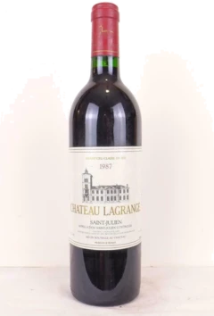 photo 1987 Saint-Julien Château Lagrange Grand Cru Classé Rouge Bordeaux