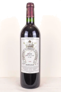 photo 1999 Margaux Château Marquis d'Alesme Becker Grand Cru Classé Rouge Bordeaux