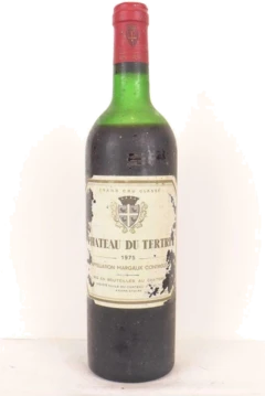 photo 1975 Margaux Château du Tertre Grand Cru Classé Rouge Bordeaux