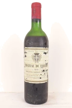 photo 1970 Margaux Château du Tertre Grand Cru Classé Rouge Bordeaux