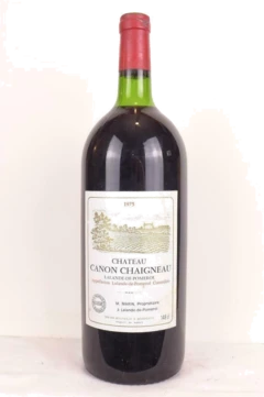 photo 1975 Lalande de Pomerol Château Canon Chaigneau Magnum Rouge Bordeaux