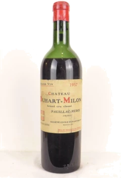 photo 1957 Pauillac Château Duhart-Milon Grand Cru Classé Rouge Bordeaux