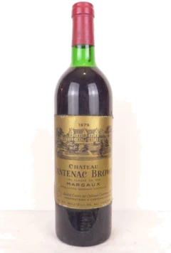 photo 1979 Margaux Château Cantenac Brown Grand Cru Classé Rouge Bordeaux