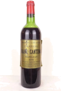 photo 1976 Margaux Château Brane-Cantenac Grand Cru Classé Rouge Bordeaux