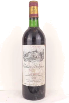 photo 1983 Haut-Médoc Château Belgrave Grand Cru Classé Rouge Bordeaux