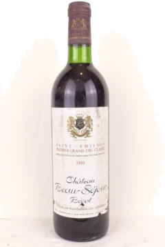 photo 1981 Saint-Émilion Château Beau-Séjour Bécot Grand Cru Classé Rouge Bordeaux