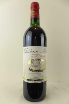 photo 1984 Margaux Château Kirwan Grand Cru Classé b1 Rouge Bordeaux