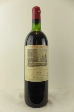 photo 1979 Pauillac Château Duhart-Milon Rothschild Grand Cru Classé Étiquette Tâchée b1 Rouge Bordeaux