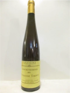 photo 1997 Gewurztraminer Cave Vignerons Turckheim Vendange Tardive Liquoreux Alsace