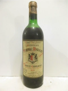 photo 1970 Saint-Émilion Château Tertre-Daugay Grand Cru Classé Rouge Bordeaux