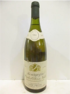 photo 1991 Hautes Côtes de Nuits Ulysse Jaboulet Blanc Bourgogne