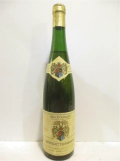 photo Années 80 Gewurztraminer Weiss Non Millésimé Années 1980 à 1990 Blanc Alsace