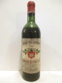 photo 1964 Saint-Émilion Château Petit Fombrauge Rouge Bordeaux