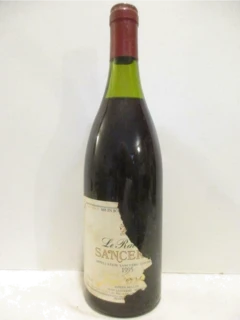 photo 1995 Sancerre Joseph Mellot Étiquette Arrachée) Rouge Loire Centre