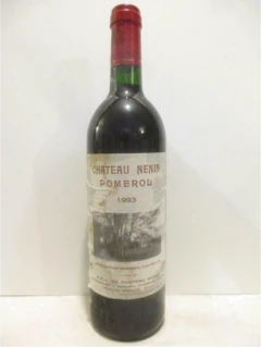 photo 1993 Pomerol Château Nenin Rouge Bordeaux