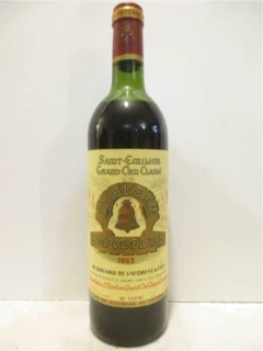 photo 1982 Saint-Émilion Château l'Angélus Grand Cru Classé b1 Rouge Bordeaux