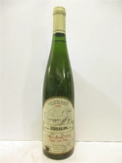 photo 1992 Pinot Gris Valentin Zusslin Cuvée Jean-Paul Blanc Alsace