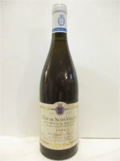 photo 1998 Côtes de Nuits Villages Chopin et Fils Aux Monts de Boncourt Blanc Bourgogne