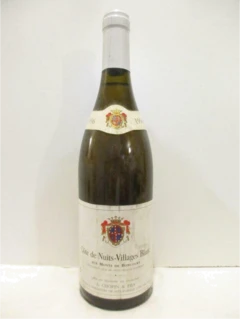 photo 1996 Côtes de Nuits Villages Chopin et Fils Aux Monts de Boncourt Blanc Bourgogne