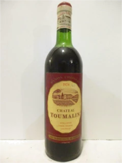 photo 1974 Canon Fronsac Château Toumalin Rouge Bordeaux