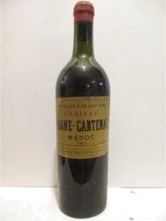 photo 1911 Margaux Château Brane-Cantenac Grand Cru Classé Rouge Bordeaux