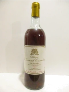 photo 1985 Sauternes Château du Grand Carretey Liquoreux Bordeaux