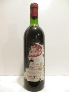 photo 1976 Côtes de Bourg Château Lamothe Savour Club Étiquette Abîmée b2 Rouge Bordeaux