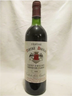 photo 1983 Saint-Émilion Château Tertre Daugay Grand Cru Classé Rouge Bordeaux