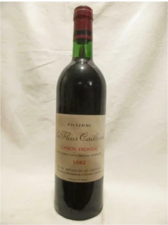 photo 1982 Canon Fronsac Château la Fleur Cailleau b3 Rouge Bordeaux