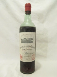 photo 1938 Pauillac Château Grand Puy Lacoste Grand Cru Classé Rouge Bordeaux