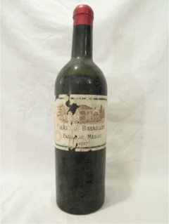 photo 1927 Pauillac Château Batailley Grand Cru Classé Rouge Bordeaux