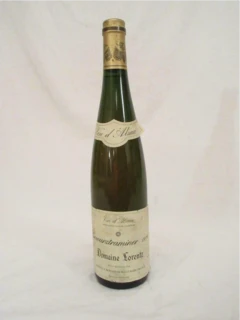 photo 1989 Gewurztraminer Domaine Lorentz Blanc Alsace