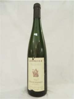 photo 1992 Gewurztraminer Josmeyer Herrenweg Blanc Alsace