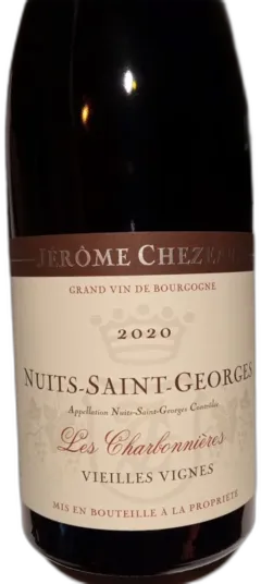 photo du vin Nuits-Saint-Georges "Charbonnières" Vieilles Vignes 2020 Domaine Jérôme Chezeaux