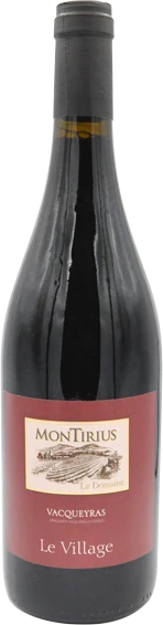 photo Domaine Montirius le Village Vacqueyras Rouge 2021