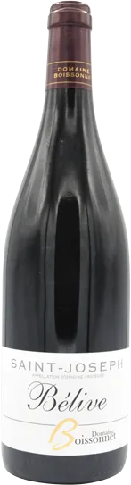 photo Domaine Boissonnet Belive Aoc Saint Joseph Rouge 2022