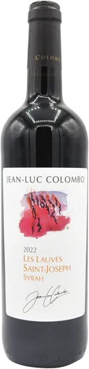 photo Jean Luc Colombo les Lauves 2022 Aoc Saint Joseph Rouge