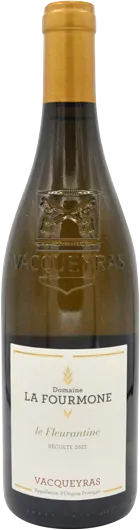 photo Domaine la Fourmone le Fleurantine 2022 Vacqueyras Blanc et Bio