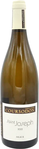 photo Domaine Coursodon Silice Blanc Saint Joseph 2023