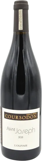 photo Domaine Coursodon l’Olivaie Saint Joseph Rouge 2022