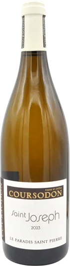 photo Domaine Coursodon le Paradis Saint Pierre Blanc 2023 Saint Joseph Blanc